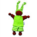 Keptin-Jr Organic Boyo African American Doll in Lime Green