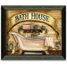 Bath House Art Print Wall Art