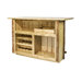 Glacier Country Deluxe Bar with Foot Rail