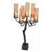 Costa Brava Glass Candelabra