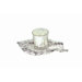 Costa Brava Aluminum/Glass Votive Candle Holder