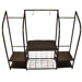 Double Golf Organizer with Bench