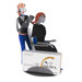 Desk Accessory Hair Stylist Business Card Holder