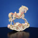 Hearts and Roses Rocking Horse