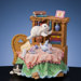 Cat Jumping Over Table Figurine