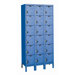 ReadyBuilt Three Wide Six Tier Locker in Marine Blue