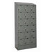 ReadyBuilt II Three Wide Six Tier Locker in Hallowell Gray (Assembled)