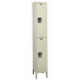 Galvanite Locker Double Tier 1 Wide (Assembled)
