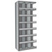 Hi-Tech Metal Bin Shelving Add-on Unit (21) 12" W x 12" H Bins with 3" Bin Fronts