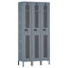 Heavy-Duty Ventilated 3-Wide Single Tier Locker (Unassembled)