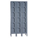 Heavy-Duty Ventilated 3-Wide 6-Tier Locker (Unassembled)