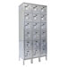 304 Stainless Steel Locker 6 Tier 3 Wide (Assembled)