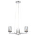 Ginsu 3-Lt Chandelier