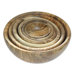 Olive Wood Bowls (Set of 6)