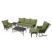 Westgate 6 Piece Sofa Seating Group with Cushions