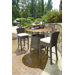 Outdoor Bay Harbor Side Bar Stool in Bark