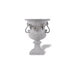 ResinStone Rose Urn with Handles