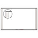Melamine Dry Erase Board, 96 X 48