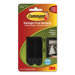 Picture Hanging Strips w/Adhesive, Medium, 4/PK, Black