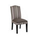 Naomi Linen Parson Chair