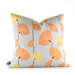 Aequorea Floating Lotus Pillow in Silver and Sunshine