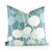 Aequorea Seedling Graphic Pillow in Cornflower