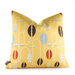 Aequorea Carnival Pillow in Sunflower