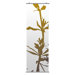 Morning Glory Wildflower Slat in Silver and Olive 1