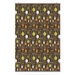 Aequorea Carnival Slat in Chocolate and Sunshine