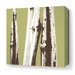 Bamboo Stretched Wall Art in Grass