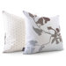 Morning Glory Throw Pillow in Sky