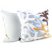 Reef Throw Pillow in Aqua
