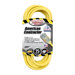 Outdoor T-Prene Extension Cord with Lighted End