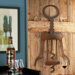 Giant Metal Corkscrew Wall Art