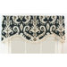 Ikat Shaped Valance