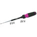 Lighted Screwdriver with Interchangeable Bits
