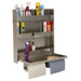 Double Cabinet 3 Shelf Can Organizer