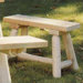 36'' Wood Picnic Bench