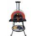 Outdoor Wood Fired Oven with Red Brick Arch