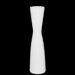 30" White Ceramic Vase I in Matte