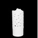 White Ceramic Vase Cut Design