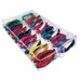Clear Vinyl Storage 16 Compartment Underbed Shoe Chest