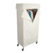 Free Standing Storage Canvas Cover Garment Rack