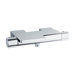 Arola Double Handle Rectangle Bath Shower Mixer