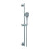 Sliding Rails Round Hand Held Shower