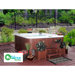 6 Person Square Plug and Play Spa With 30 Jets