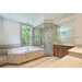 Designer Sylvia 66" W X 42" D Air Bath Tub with Thermal System