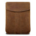 Premium Leather Vertical iPad Sleeve in Vintage