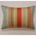 Deck Chair Ball Fringe Sea Glass Pillow (Set of 2)