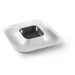 Small Entities Square Appetizer and Dip Plate